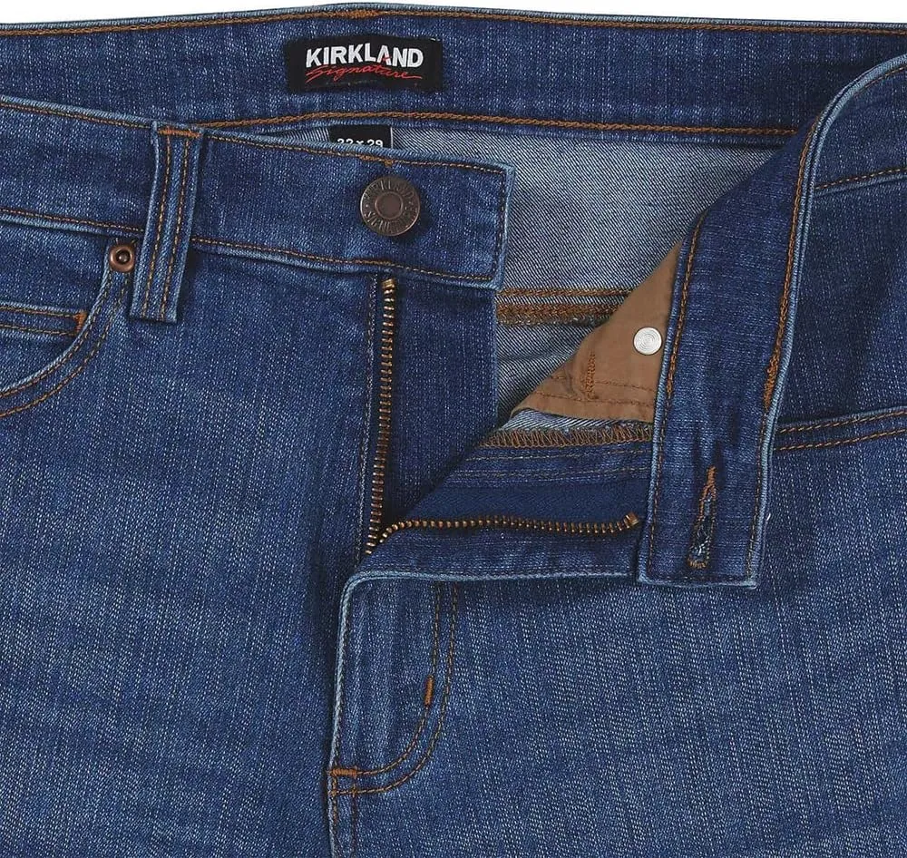 KIRKLAND Signature Men's Classic 5 Pocket Stretch Jeans